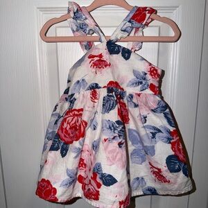 GAP Kids Floral Dress - Red, Pink, Blue